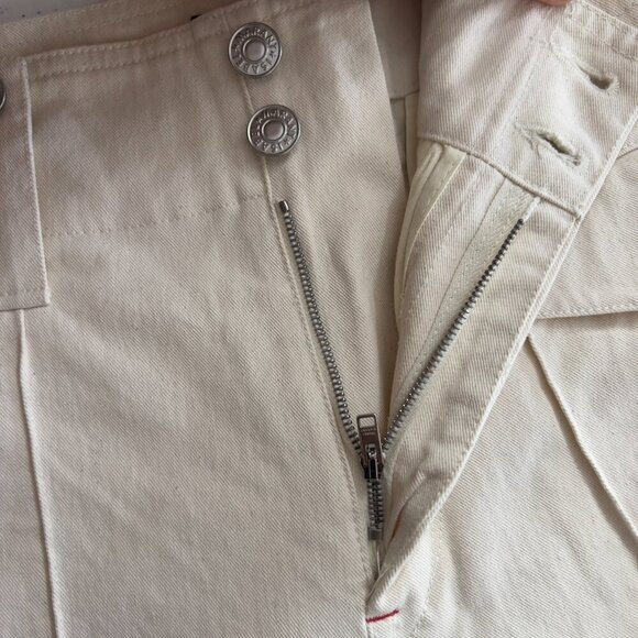 Isabel Marant Étoile Dilirok Pants in Light Beige Shade Size 36 (USA 4 )NWT - Picture 9 of 16